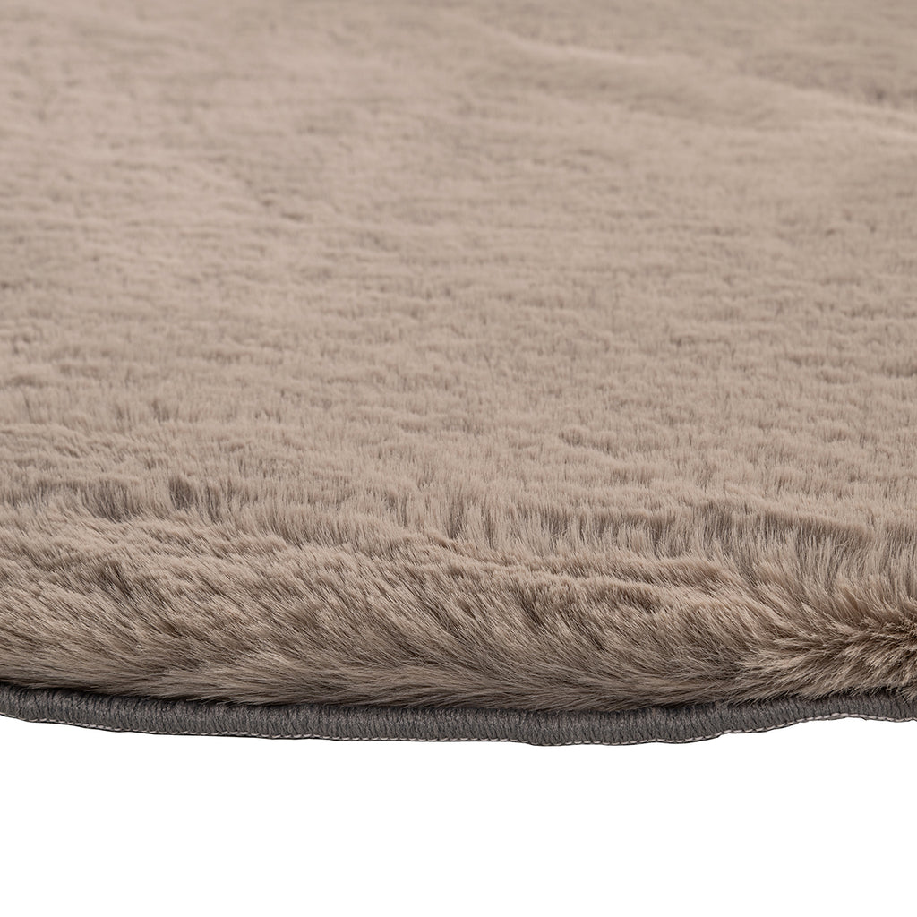 Tapijt Saifo furry 160Ø (Zand)