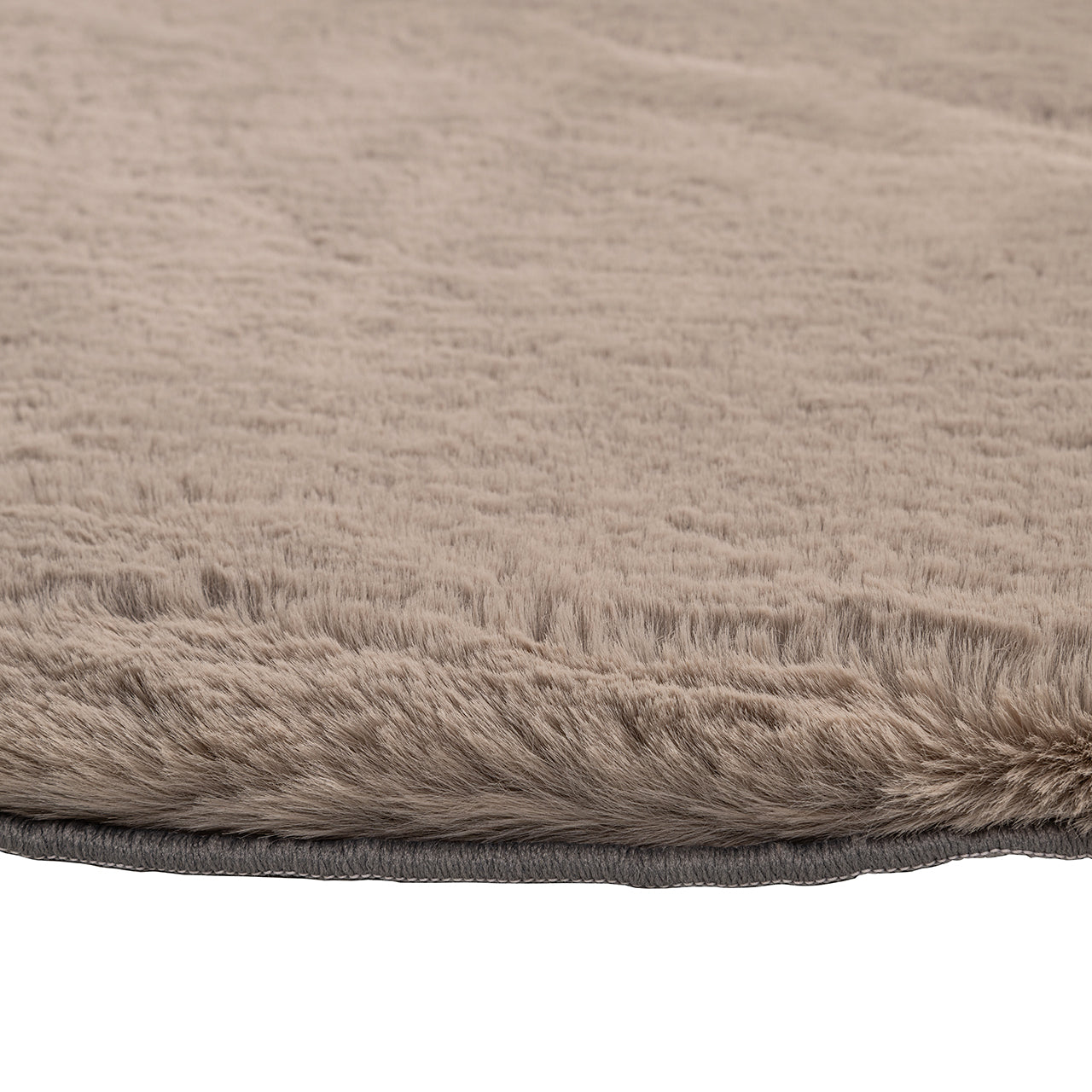 Tapijt Saifo furry 160Ø (Zand)