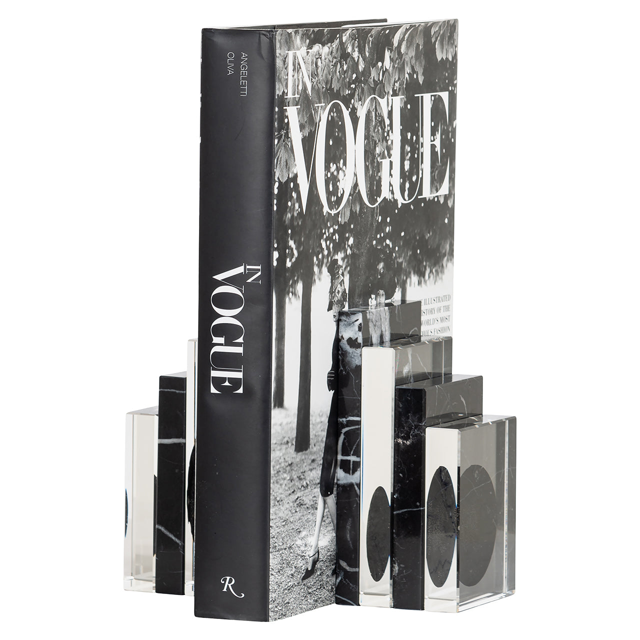 Boekenstandaard Fancy (Zwart)