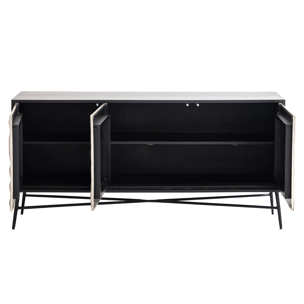 Dressoir Tetro Zilver