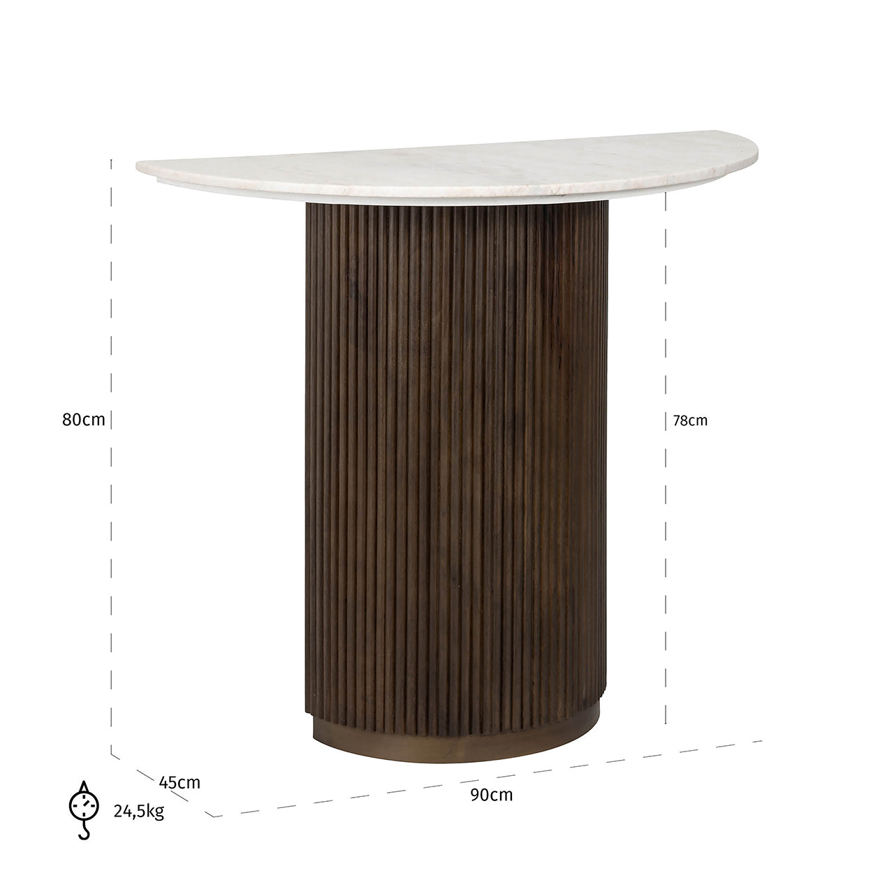 Wandtafel Mayfield (Bruin)