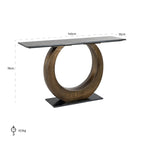 Wandtafel Luna (Goud)