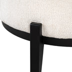Fauteuil Montana witte chenille (Bergen 900 witte chenille)