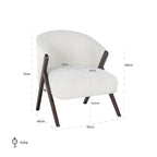 Fauteuil Mia op maat gemaakt