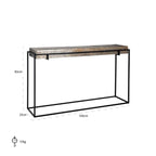 Wandtafel Calloway champagne goud (Champagne goud)