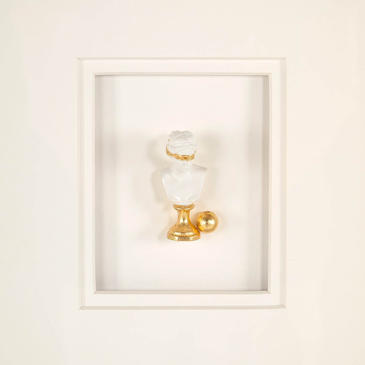 Wanddecoratie Hanna (Zwart/wit)