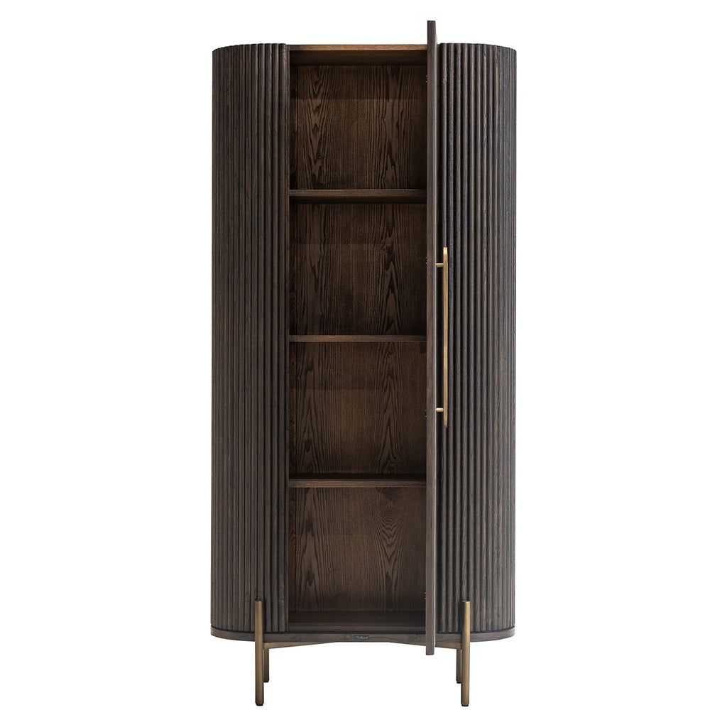 Wandkast Luxor 1-deur (Bruin)