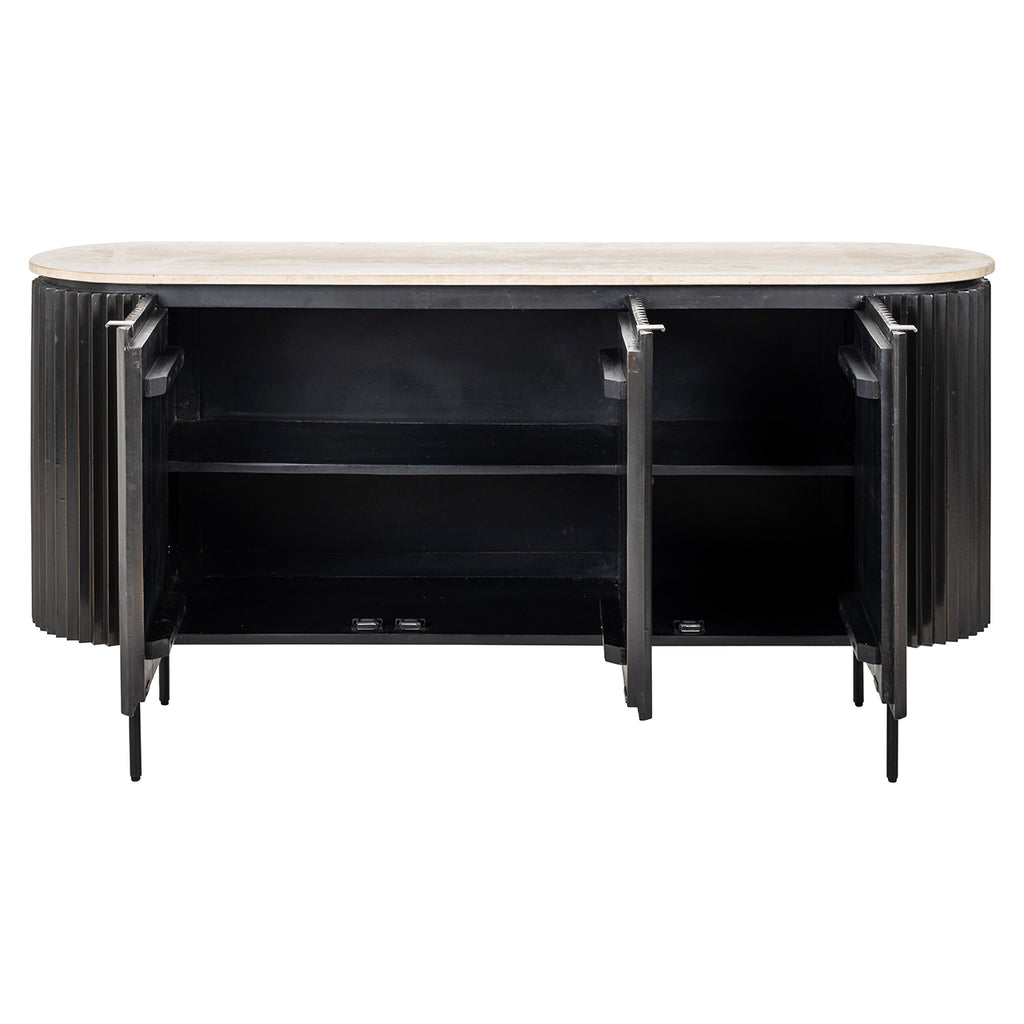Dressoir Hampton (Donkerbruin)