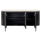 Dressoir Hampton (Donkerbruin)