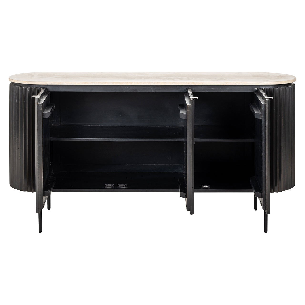 Dressoir Hampton (Donkerbruin)