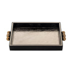 Dienblad Liv (Zwart/goud)