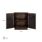 Dressoir Bryant 2-deuren (Bruin)