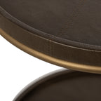 Bijzettafel Zillon (Bruin)