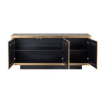 Dressoir Collada 3-deuren (Geborsteld Goud)
