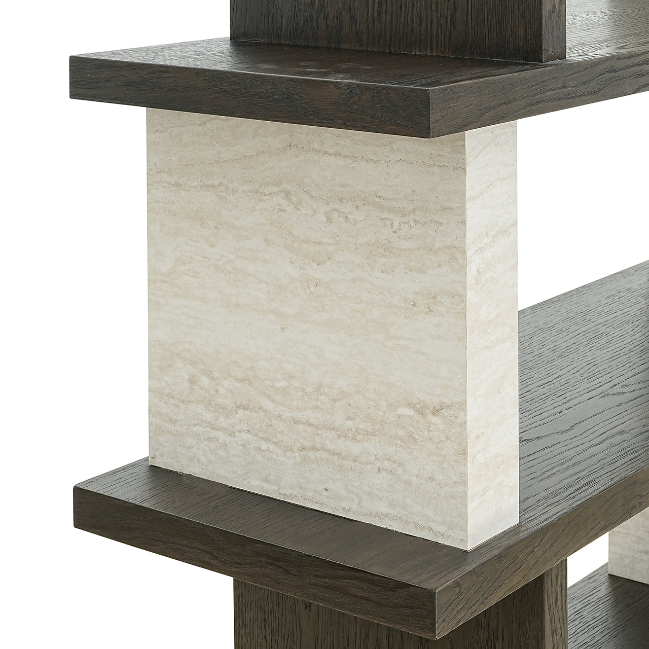 Wandkast Waldorf 4-planken (Bruin)