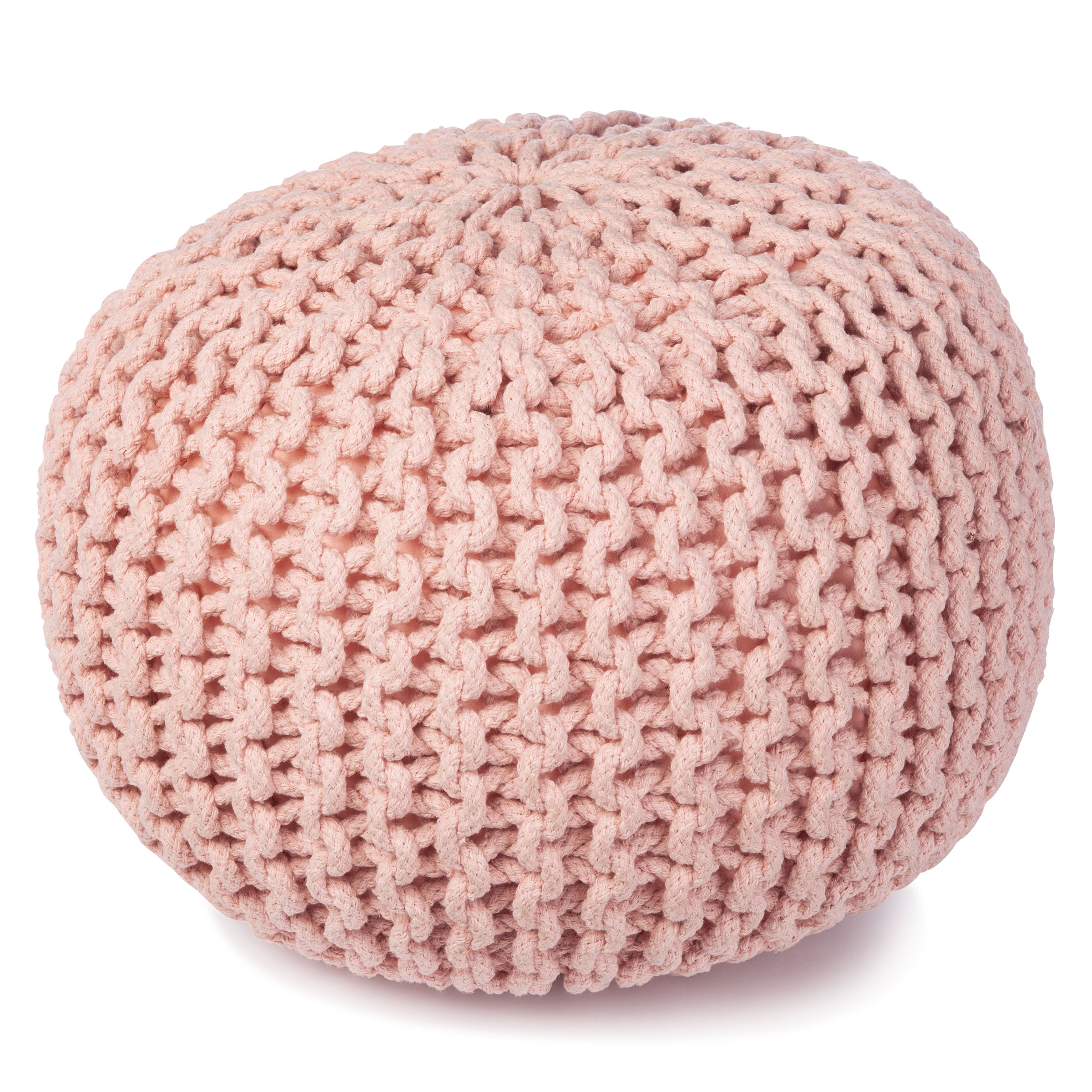"Bundy pouf pink Ø40cm H32cm"