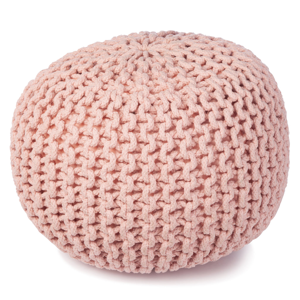 "Bundy pouf pink Ø40cm H32cm"