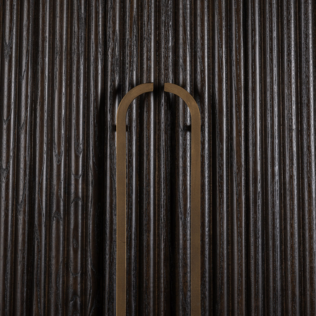 Wandkast Luxor 1-deur (Bruin)