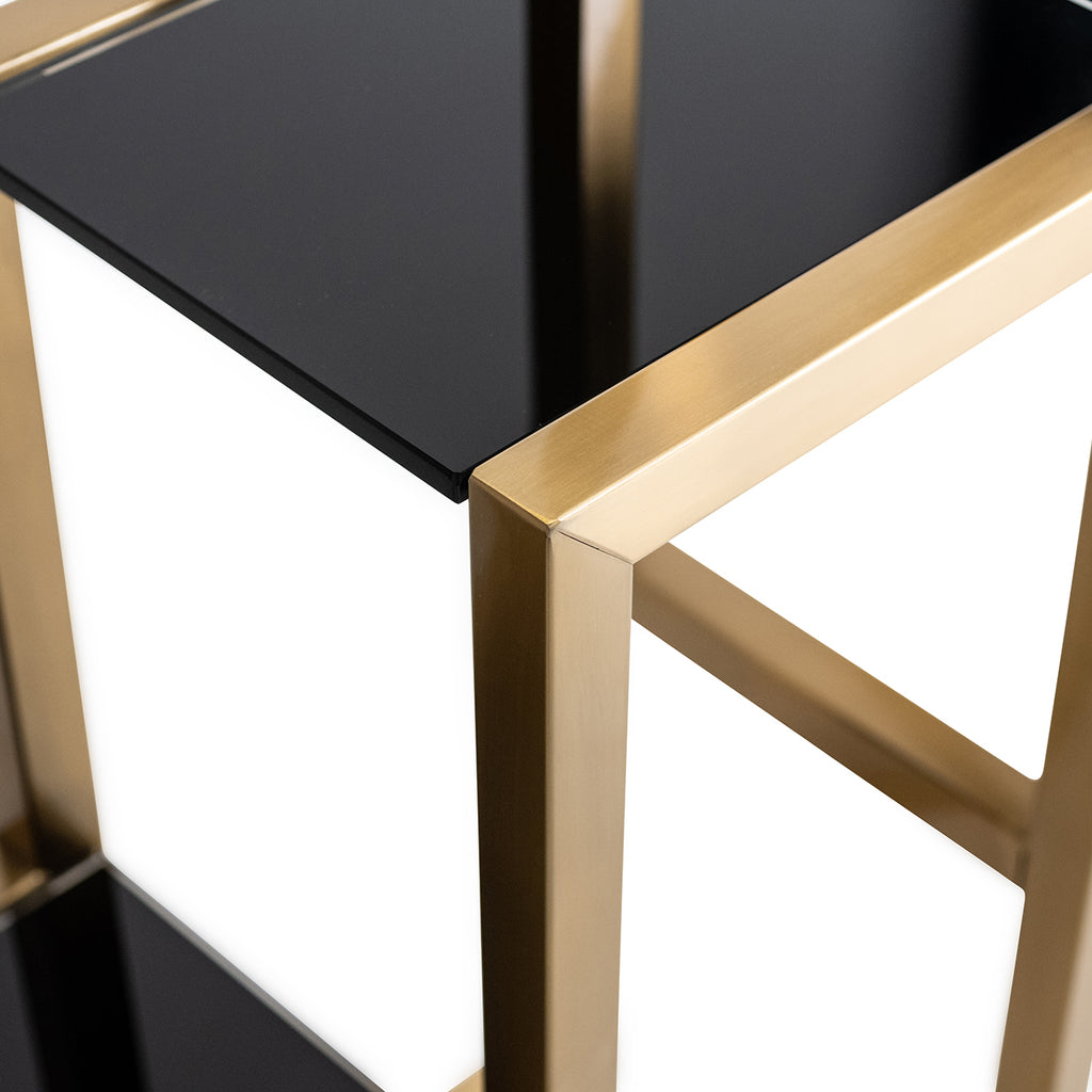 Wandkast Magnus geborsteld goud (Geborsteld Goud)