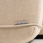 Bank Tudor met losse rugleuning zand olympus (Zand olympus)