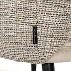 Armstoel Giovanna trendy nature/quartz khaki brandvertragend (Be Trendy 01 Nature)
