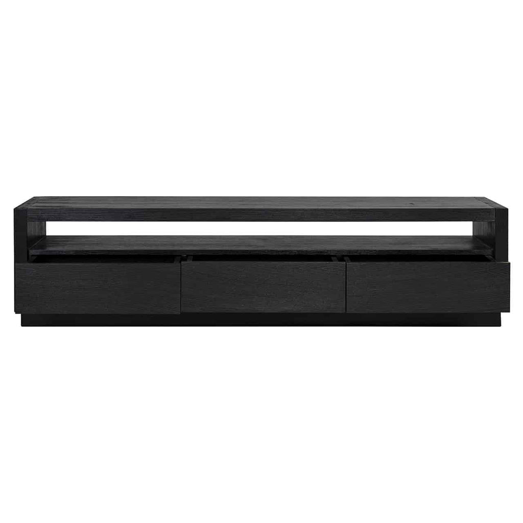 TV-meubel Oakura 3 laden (Zwart)