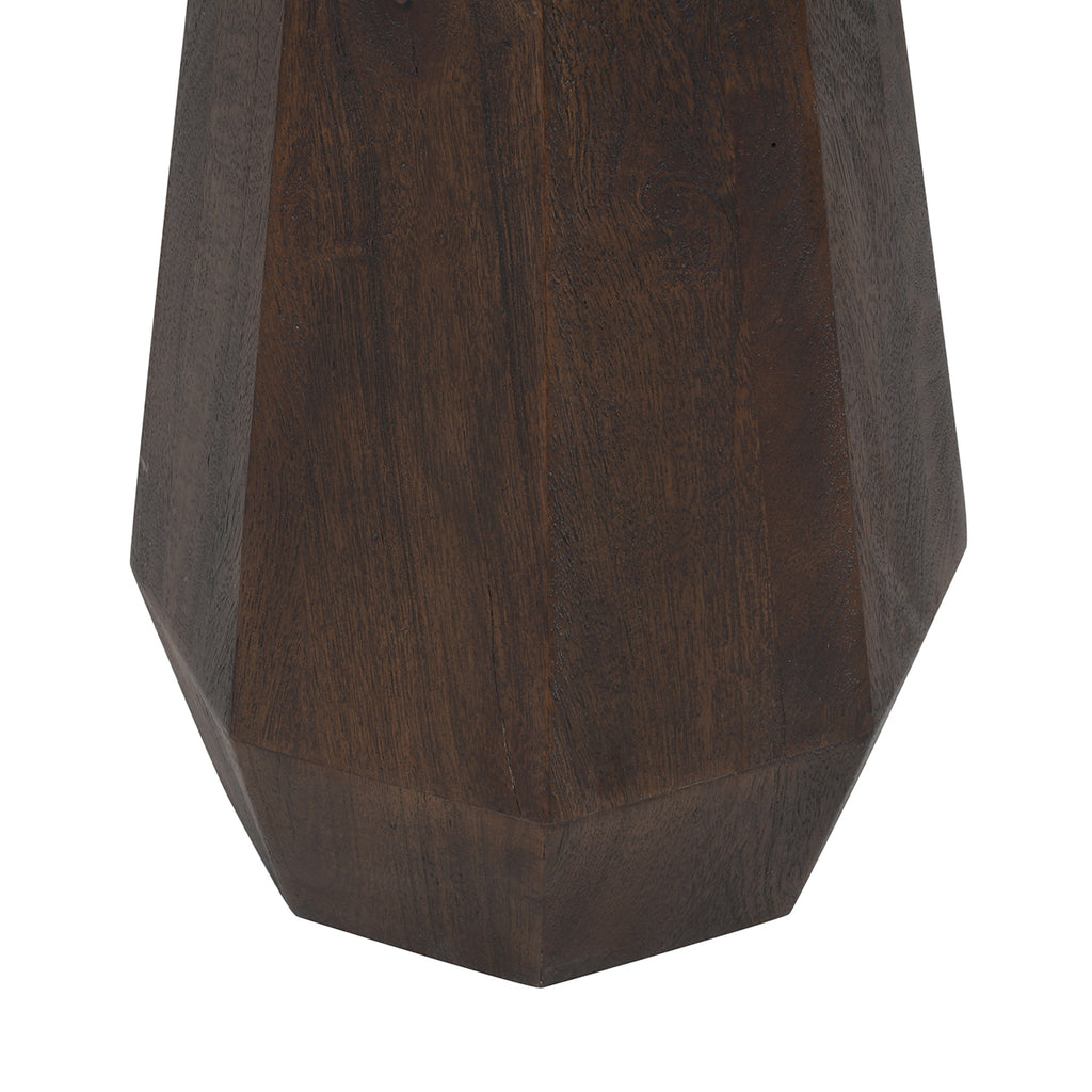 Bijzettafel Oberoy 45Ø (Bruin)