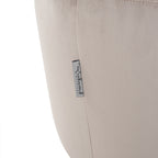 Draaifauteuil Maxime khaki fluweel (Quartz Khaki 903)