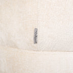 Fauteuil Venus witte chenille (Bergen 900 witte chenille)