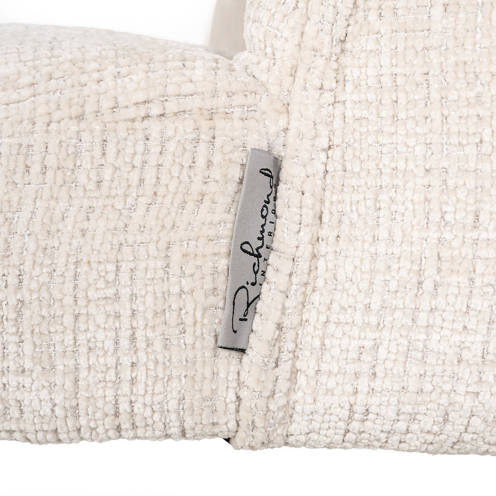 Stoel Stella beige chenille brandvertragend (Niagara 902 beige Chenille)