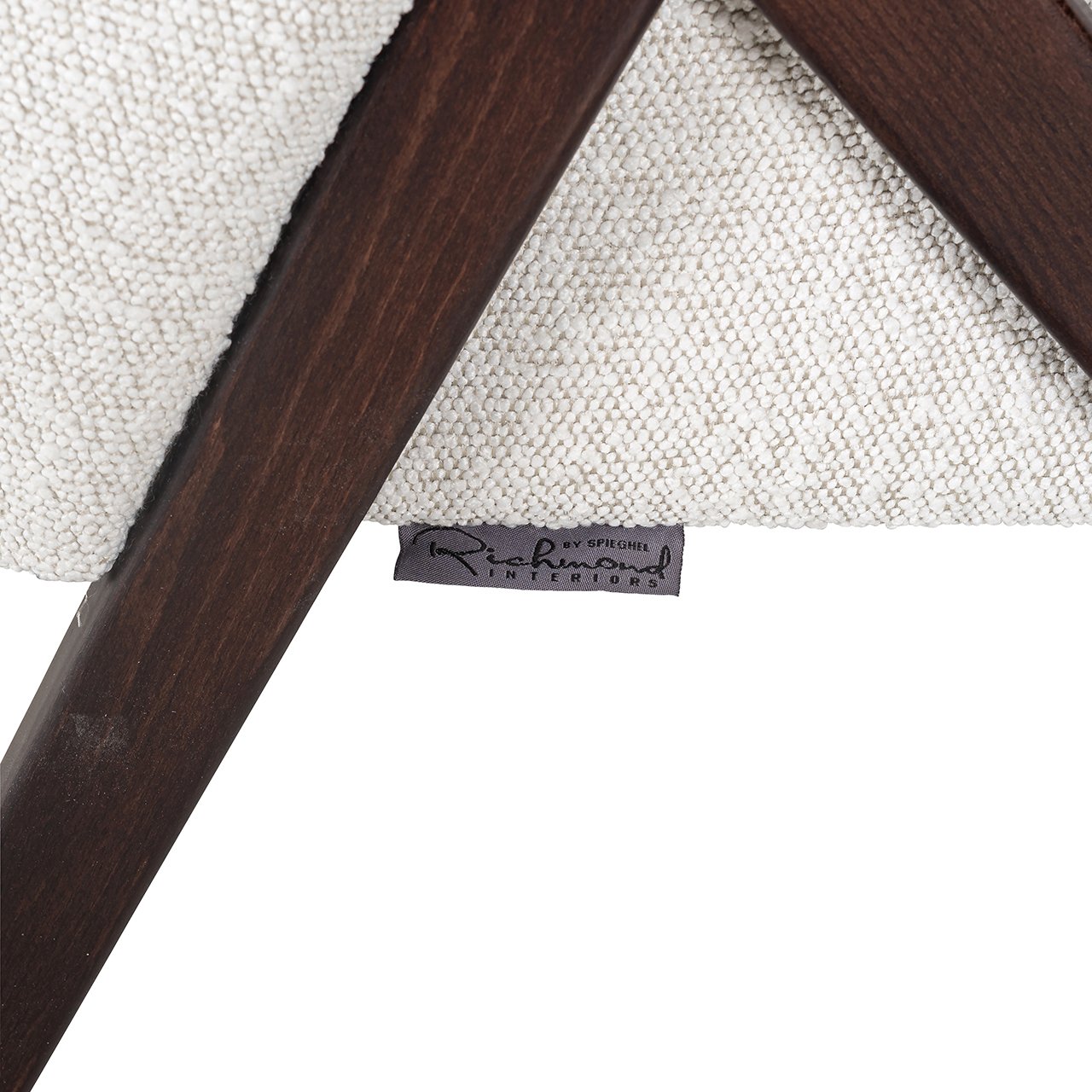 Fauteuil Mia wit bouclé (Copenhagen 900 Bouclé White)