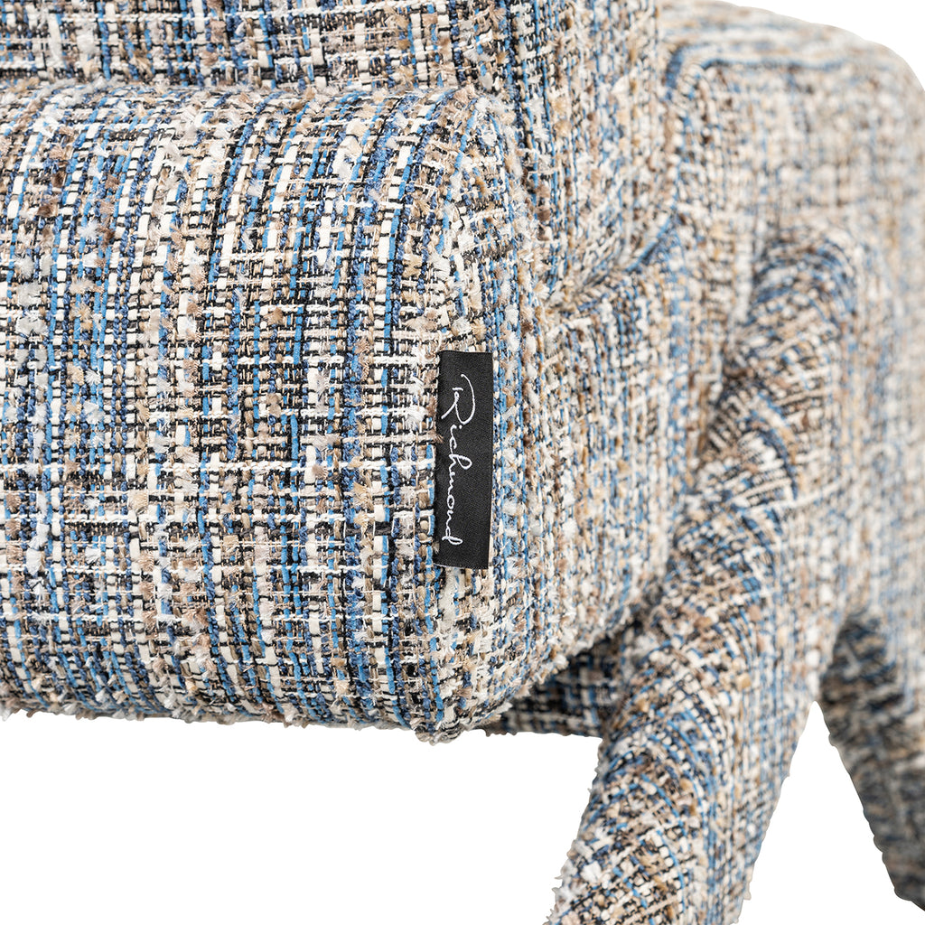 Fauteuil Lexi blauw coco (Blauw coco)