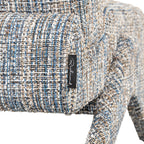 Fauteuil Lexi blauw coco (Blauw coco)