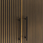 Wandkast Les Arcs 2-deurs (Geborsteld Goud)