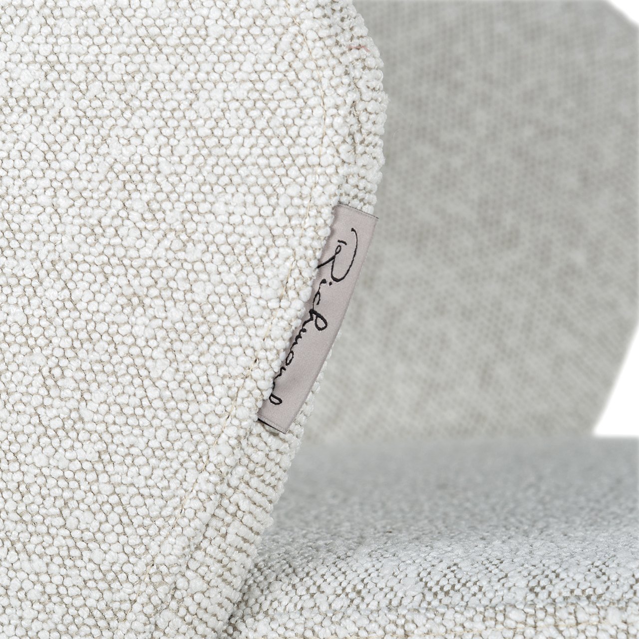 Stoel Savoy wit bouclé (Kopenhagen 900 Bouclé Wit)