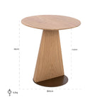 Salontafel Belfort (natuurlijk eiken)