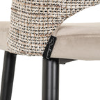 Counterstoel Tabitha trendy nature / quartz khak1 fire ret (Wees Trendy 01 Nature)