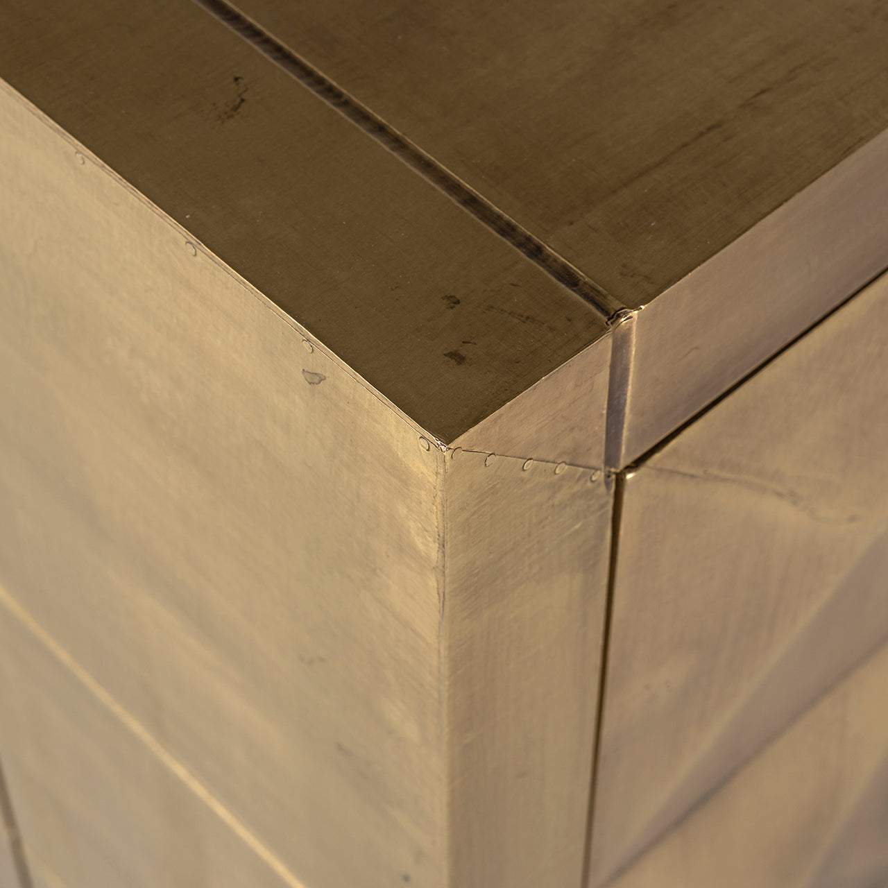 Dressoir Collada 3-deuren (Geborsteld Goud)