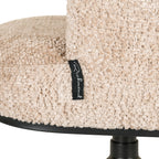 Draaistoel Cheyenne in mooie beige kleur (Be Lovely 170 Beige)