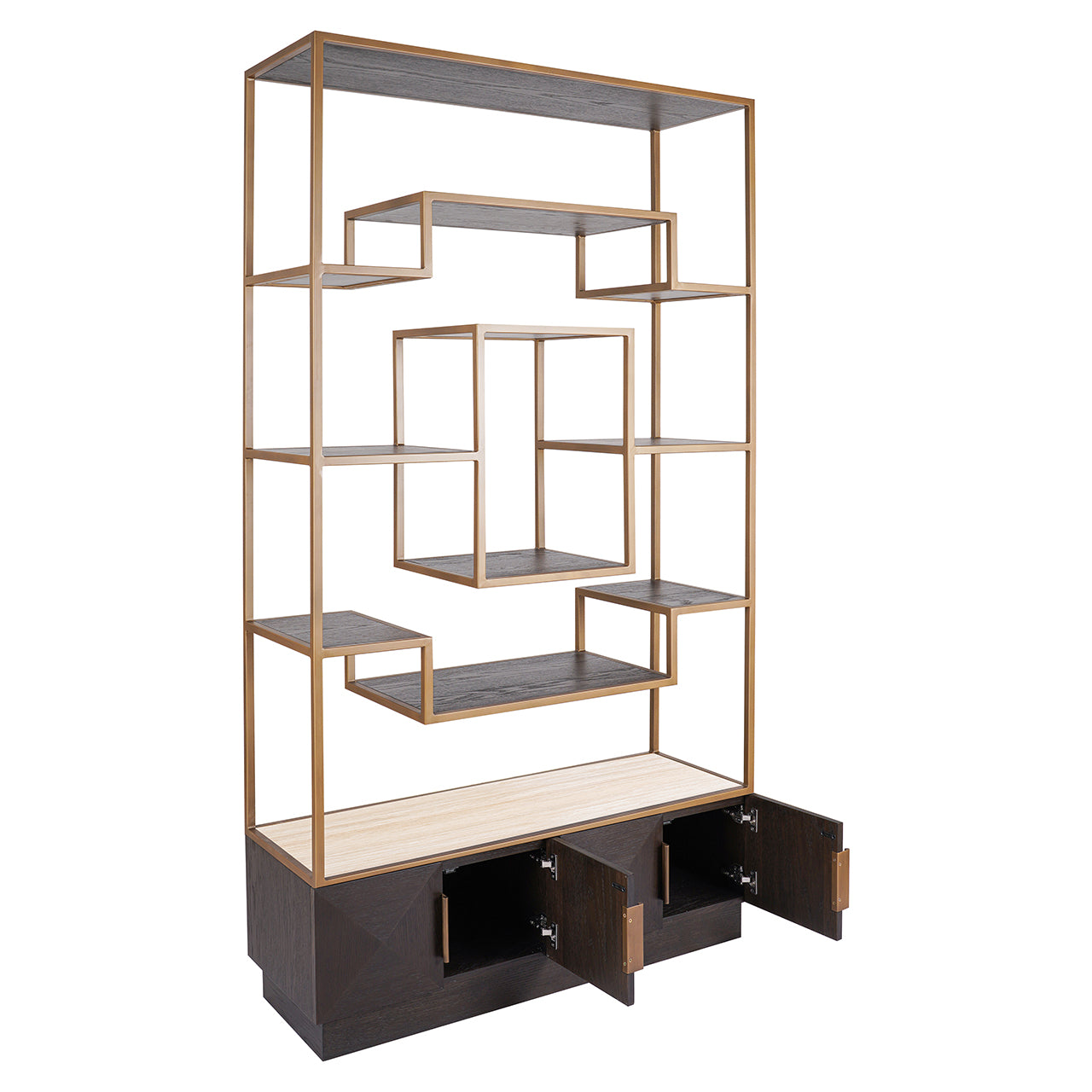 Wandkast Claremont (Bruin)
