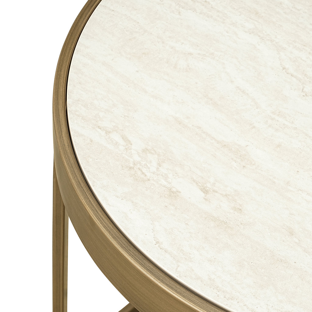 Bijzettafel Tivoli set van 2 (Wit)