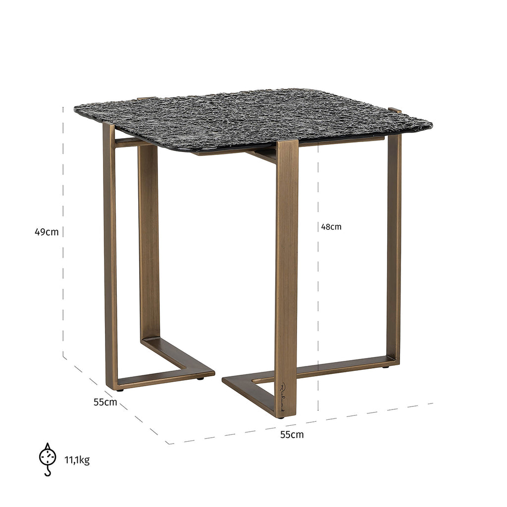 Bijzettafel Sterling (Bruin)