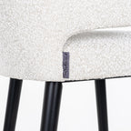 Barstoel Indigo wit bouclé (Copenhagen 900 Bouclé White)
