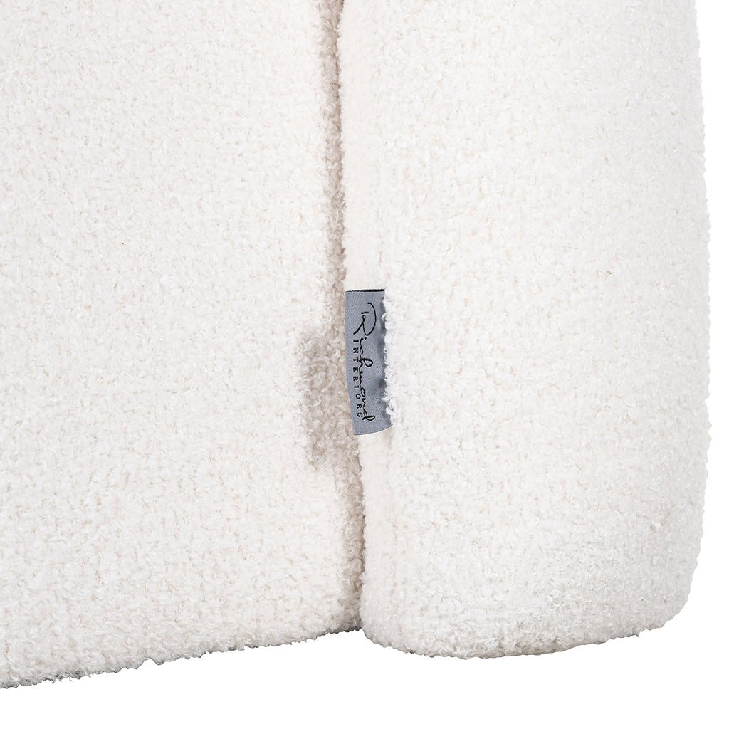 Fauteuil Dana wit harig (Himalaya 900 wit harig)