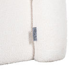 Fauteuil Dana wit harig (Himalaya 900 wit harig)