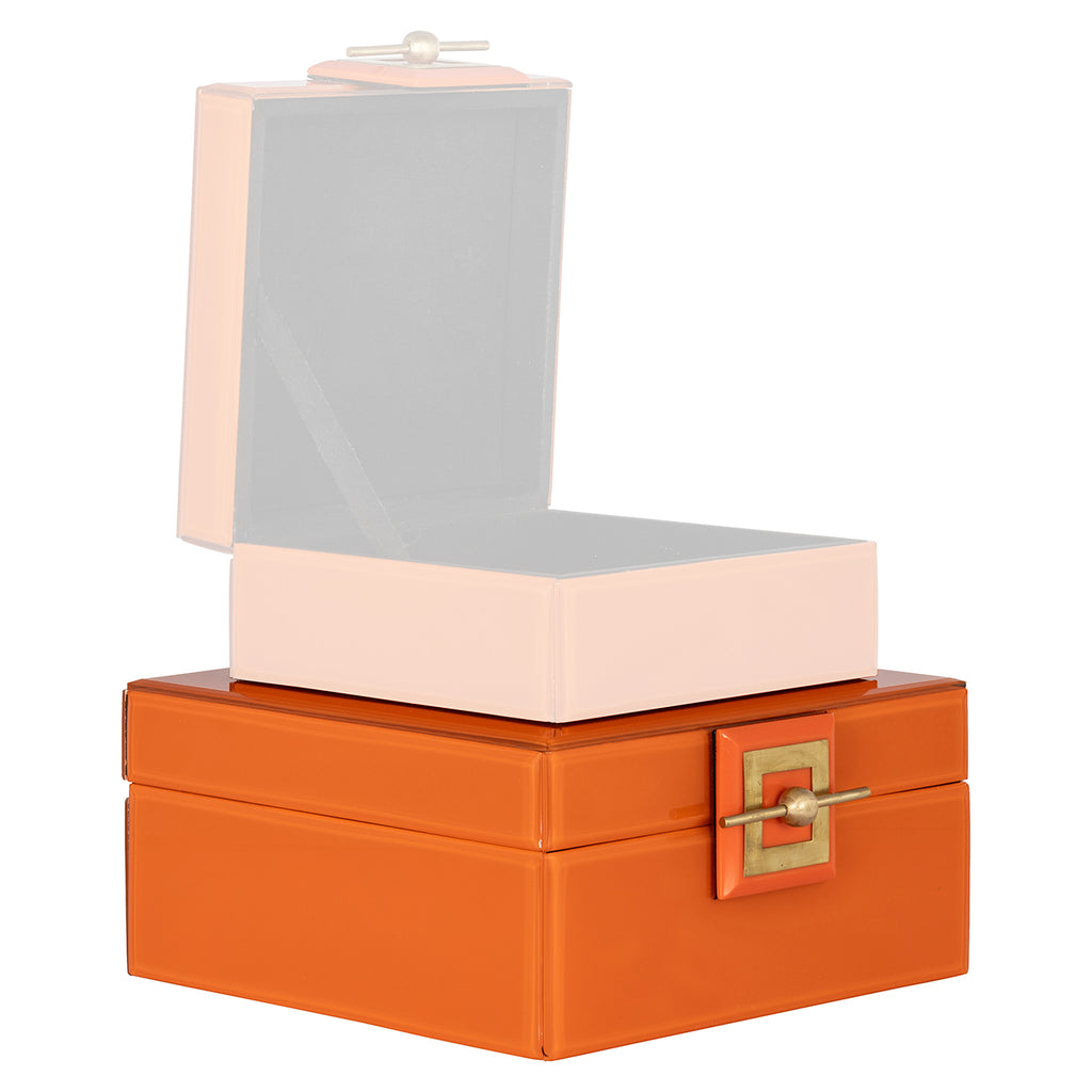Sieradendoos Bodine oranje groot
