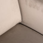 Draaifauteuil Turner khaki fluweel brandvertragend (FR-Quartz 903 Khaki)