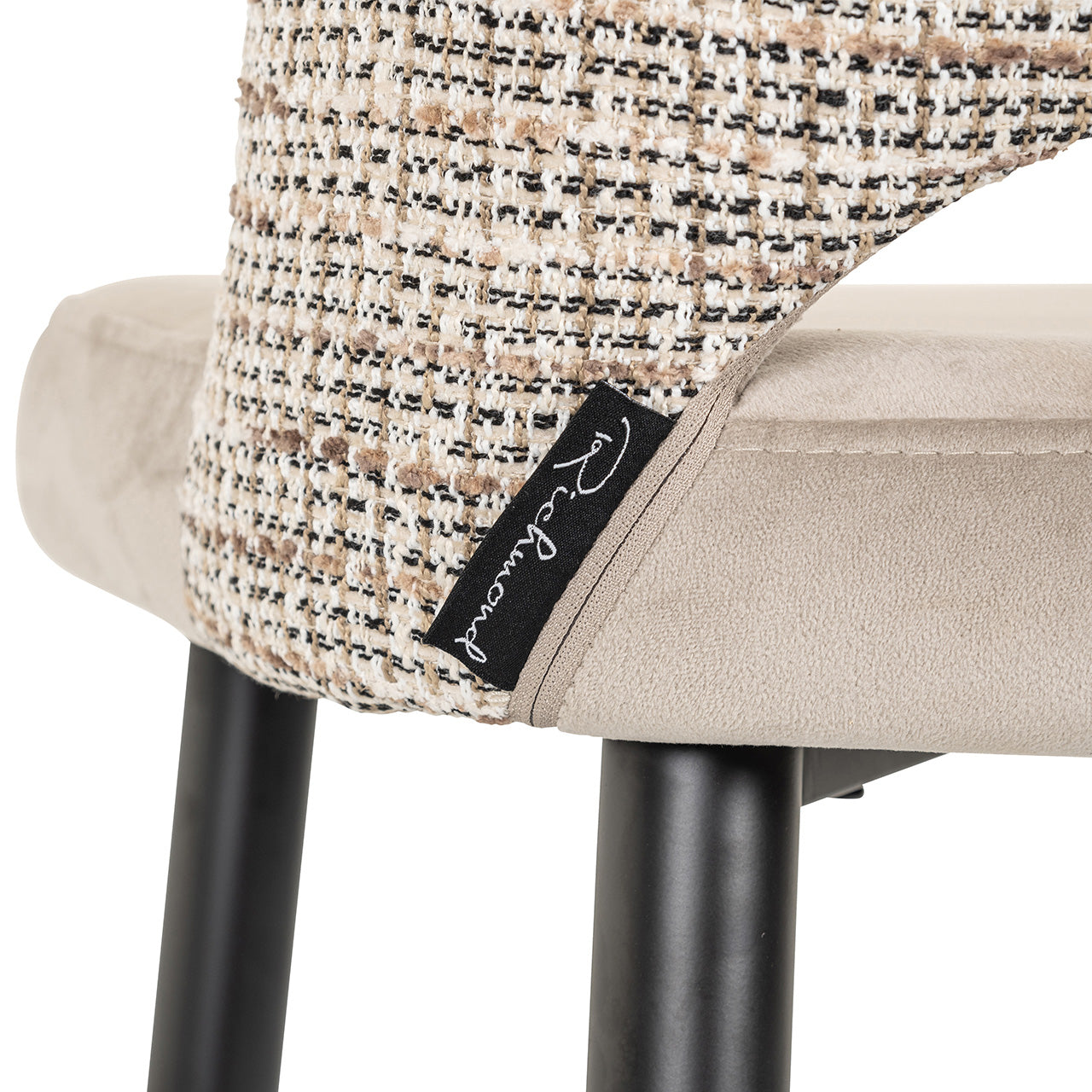 Barstoel Tabitha trendy nature / kwarts khaki brandvertragend (Be Trendy 01 Nature)