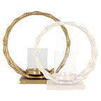 Windlicht Merlyn groot (Goud)
