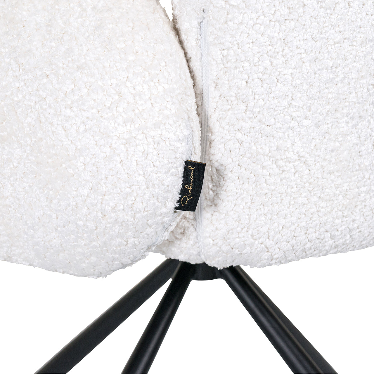 Draaistoel Jolie wit schaap (Schaap 02 wit)